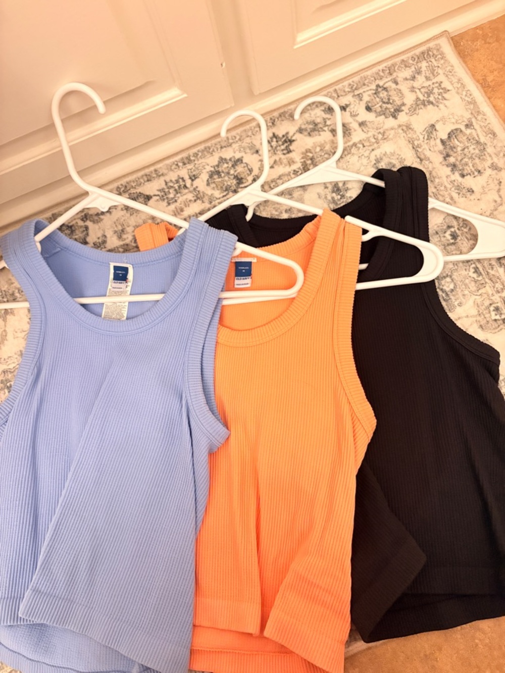 Old Navy Ribbed Tank Tops (set of 3)  - Seamless